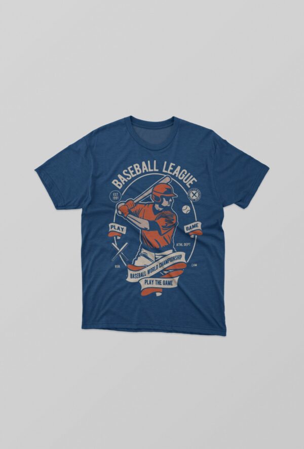 Baseball league t-shirt